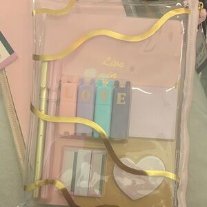 NOR Pastel Stationery Set with Gold Accents